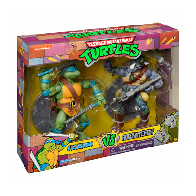 Фігурка TMNT набір Леонардо проти Рокстеді (81276)