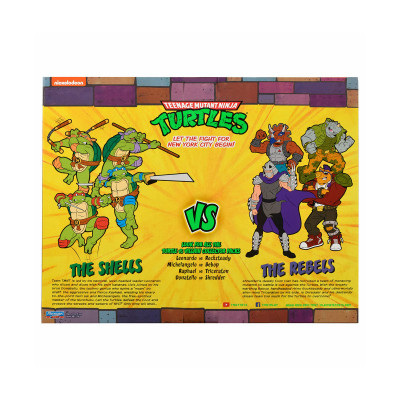 Фігурка TMNT набір Леонардо проти Рокстеді (81276)
