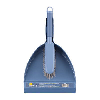 Комплект для прибирання Ardesto Solid Совок та щітка Синій (ARHE1306B)