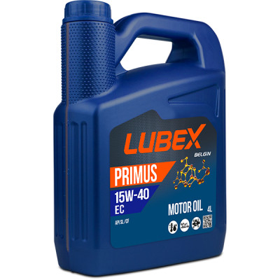 Моторна олива LUBEX PRIMUS EC 15w40 4л (034-1304-0404)