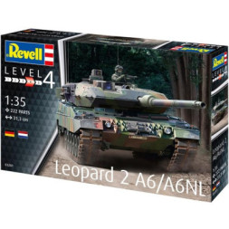 Збірна модель Revell Танк Леопард 2 A6/A6NL рівень 4 масштаб 1:35 (RVL-03281)
