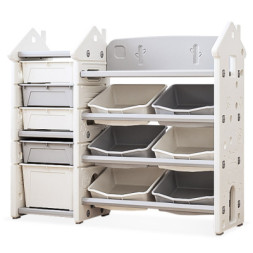 Дитячий стелаж Mealux Dot White (KD-E194 White)