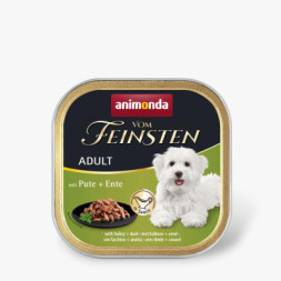 Консерви для собак Animonda Vom Feinsten delicious sauce Adult with Turkey + duck 150 г (4017721823364)