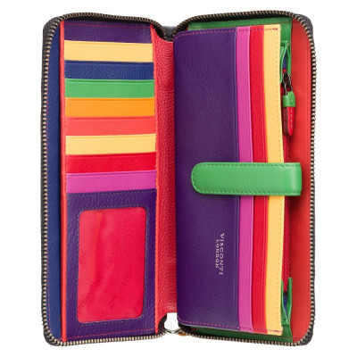 Гаманець Visconti LV5 Passion з RFID Black-Multi Love (LV5 BK MULTI)