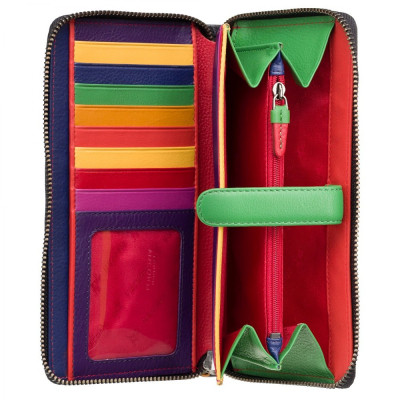 Гаманець Visconti LV5 Passion з RFID Black-Multi Love (LV5 BK MULTI)