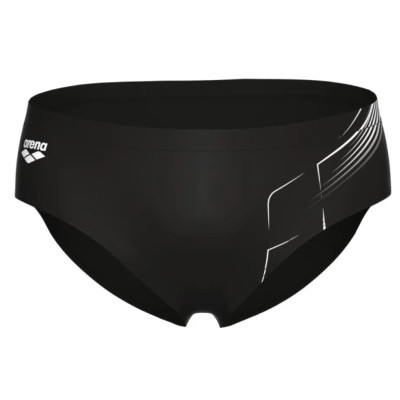 Плавки Arena Dive Swim Brief 007213-500 чорний, білий 85 (3468337171768)