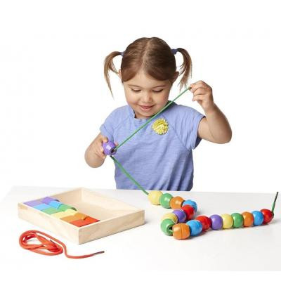 Розвиваюча іграшка Melissa&amp;Doug Початкова шнурівка (MD10544)