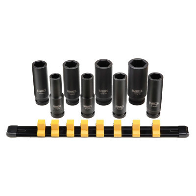 Набір головок DeWALT ударних, 1/2&quot;, 8 шт. (DWMT86090-0)