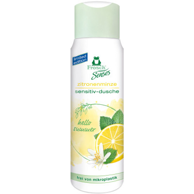 Гель для душу Frosch Senses Лимонна м&#039;ята 300 мл (4001499959837)