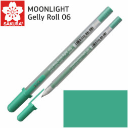 Ручка гелева Sakura MOONLIGHT Gelly Roll 06, Зелений трав'яний (084511320314)