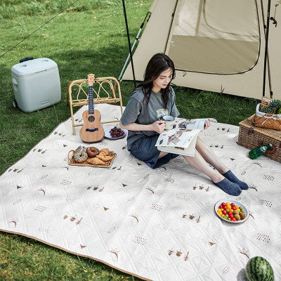 Туристичний килимок Naturehike CNK2300DZ019 180 х 200 см бежевий (6976023922930)