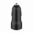 Зарядний пристрій Gembird 1xUSB-A (18W QC3.0) + 1xUSB-C (20W PD) black (TA-UC-A2PDQC20-CAR-01)