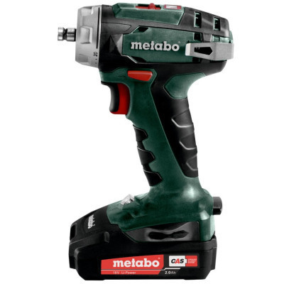 Шуруповерт Metabo BS 18 QUICK 18В, 2х2Ah, 24·48Нм, 0-450·0-1600об/хв, 1.4кг (602217500)