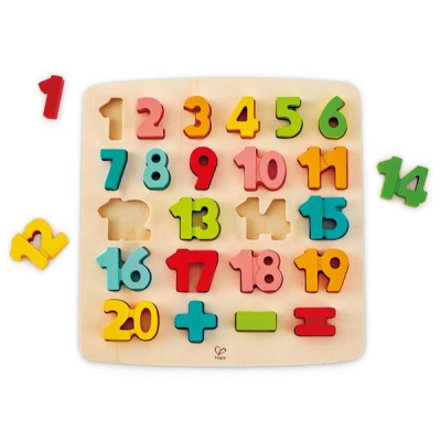 Пазл Hape дерев&#039;яний Цифри (E1550)