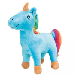 Іграшка для собак Trixie Єдиноріг плюшевий Блакитний 25 см (4011905360386)