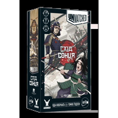Настільна гра Geekach Games Unmatched: Схід сонця (Sun&#039;s Origin) (укр.) (GKCH199so)