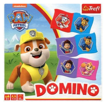Настільна гра Trefl Доміно. Щенячий патруль (Domino: Paw Patrol) (01895)
