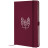 Книга записна Axent Partner Колоски 125x195 мм, 96 аркушів, клітинка, винна (8201-46-8-A)