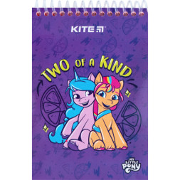 Блокнот Kite на спіралі My Little Pony А6, 48 аркушів, нелінований (LP24-196)