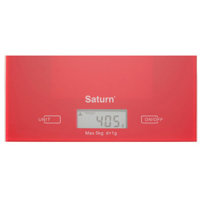 Ваги кухонні Saturn ST-KS7810 Red