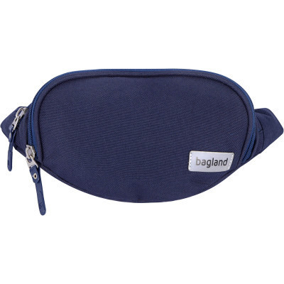 Сумка-бананка Bagland Bella 2 л. 330 чорнильний (0020266)