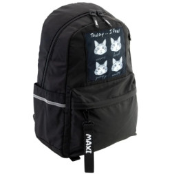 Рюкзак шкільний Maxi 16.5&quot; Чорний (MX86211)