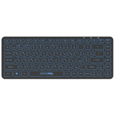 Клавіатура OfficePro SK790B Wireless/Bluetooth Black (SK790B)