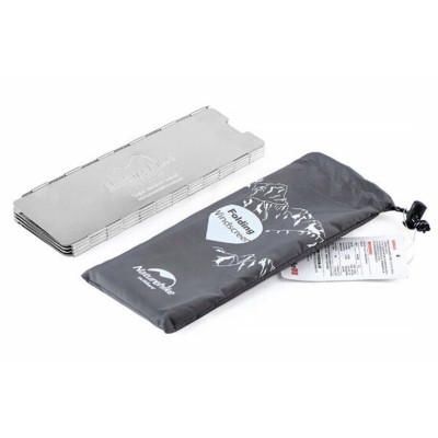 Вітрозахист для пальника Naturehike steel (6927595787236)