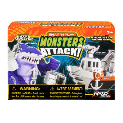 Ігровий набір Road Rippers Snap&#039;n Play Boat and monster (20306)