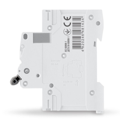 Автоматичний вимикач Videx RS6 RESIST 1п 50А 6кА С (VF-RS6-AV1C50)