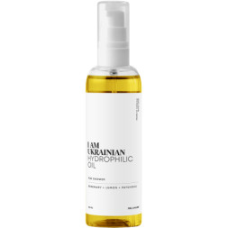 Гідрофільна олія DeLaMark I Am Ukrainian Оливкова для душу Розмарин + Лимон + Пачулі 100 мл (4820152333513)