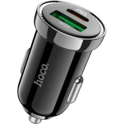 Зарядний пристрій HOCO Z44 USB-A/Type-C Black (6931474757241)