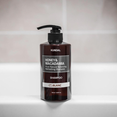 Шампунь Kundal Honey &amp; Macadamia Nature Shampoo Blanc 500 мл (8809568746212)