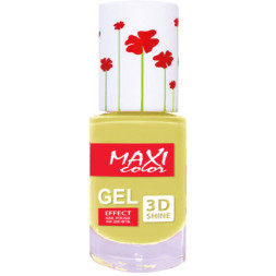 Лак для нігтів Maxi Color Gel Effect Hot Summer 19 (4823077504280)
