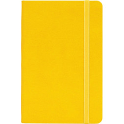 Книга записна Optima Square А5 128 аркушів клітинка жовтий (O27100-05)