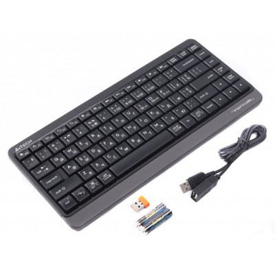 Клавіатура A4Tech FBK11 Wireless Grey