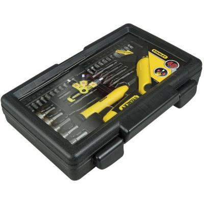 Набір викруток Stanley Pistol Grip Ratchet з храповим механ., 36 вставк. (0-63-038)