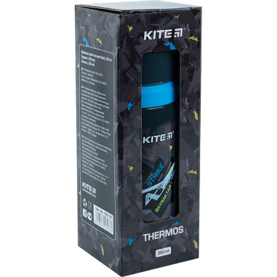 Поїльник-непроливайка Kite Термос 350 мл, Bayraktar (K23-301)