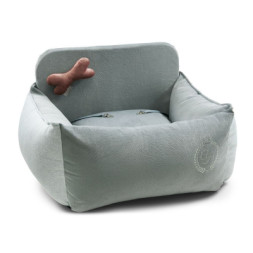 Автомобільне крісло для тварин Chloe's Home Paris M/L 65х45 см сіре (CLH1028)