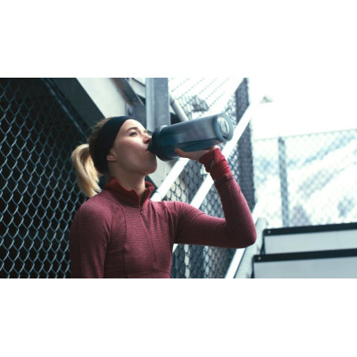 Шейкер спортивний BlenderBottle Pro45 1270ml Grey/White (Pro45_Grey/White)