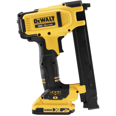Степлер будівельний DeWALT 18В XR, довжина/ширина скоби 25/19.7 мм, 2xAh, кейс TSTAK (DCN701D2)