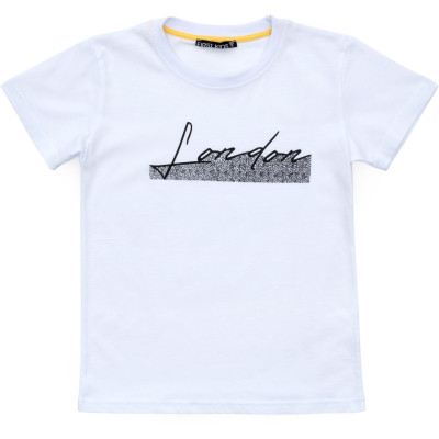 Футболка дитяча Blueland LONDON (3002-134B-white)