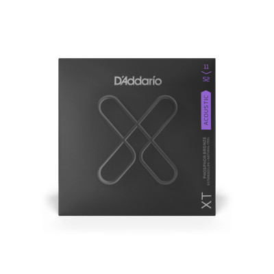 Струни для гітари D&#039;Addario XT Phosphor Bronze Custom Light (11-52) (XTAPB1152)