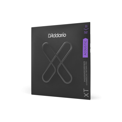 Струни для гітари D&#039;Addario XT Phosphor Bronze Custom Light (11-52) (XTAPB1152)
