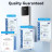 Батарея універсальна Vention 20000mAh 22.5W 3A, PD, QC/3.0, Built-in USB-C+Lightning Cables, White (FHPW0)
