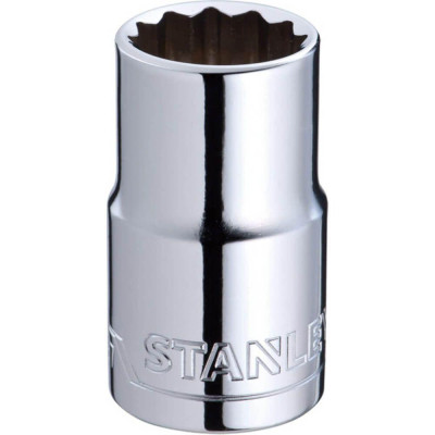 Головка торцева Stanley 1/2&quot; х 18мм, з дванадцятигранним профілем, метрична (4-88-790)