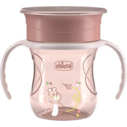 Поїльник-непроливайка Chicco Perfect Cup 200 мл. від 12 місяців (рожева) (06951.15)