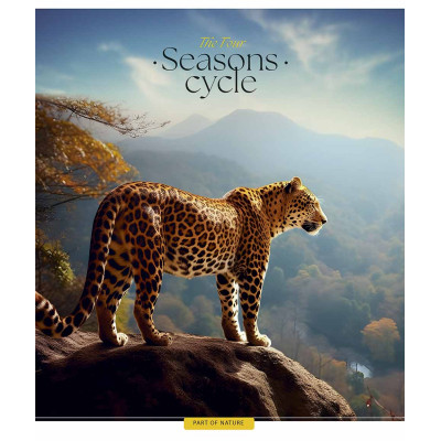 Зошит Школярик Four seasons 48 аркушів лінія (048-3403L)