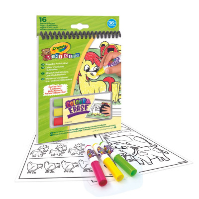 Набір для творчості Crayola Mini Kids Розмальовка багаторазова Ферма (81-1499-3)