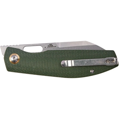 Ніж CJRB Ekko Micarta Green (J1929-MGN)